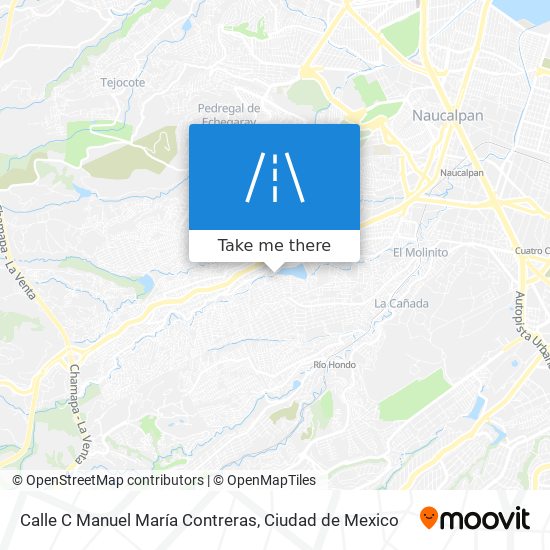 Mapa de Calle C Manuel María Contreras
