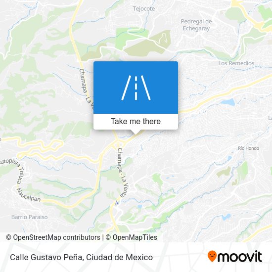 Calle Gustavo Peña map