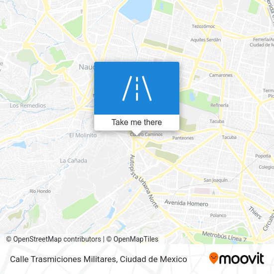 Calle Trasmiciones Militares map