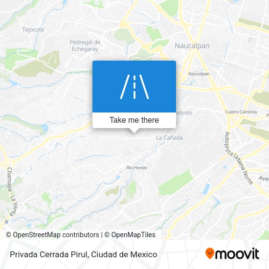 Privada Cerrada Pirul map
