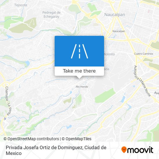 Mapa de Privada Josefa Ortiz de Domínguez