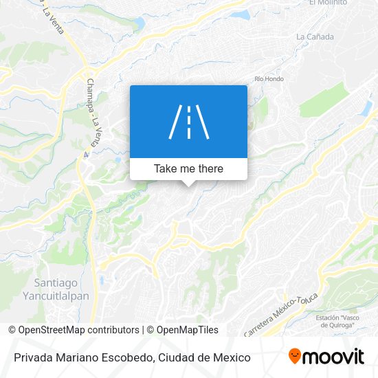 Mapa de Privada Mariano Escobedo