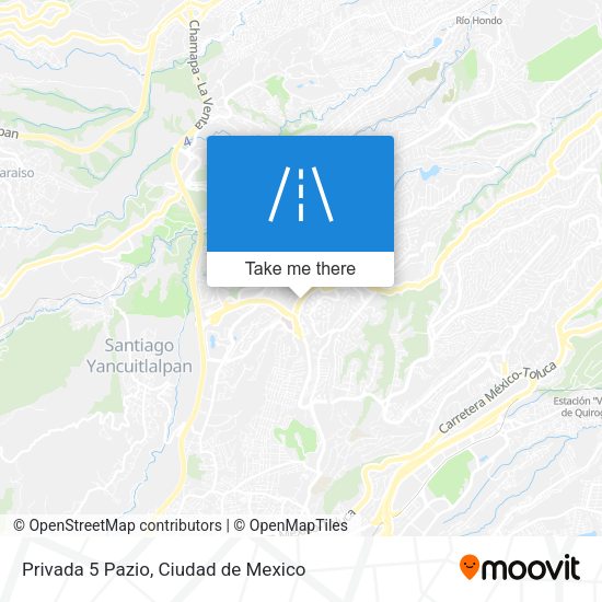Privada 5 Pazio map