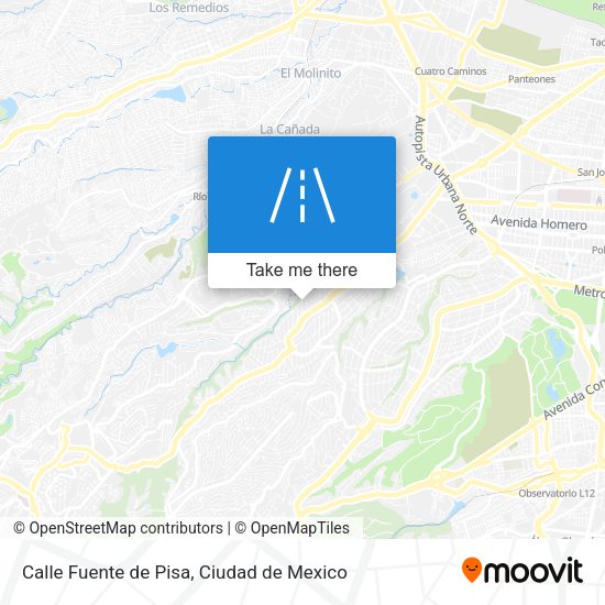 Calle Fuente de Pisa map