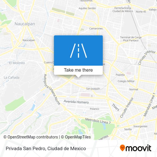 Mapa de Privada San Pedro