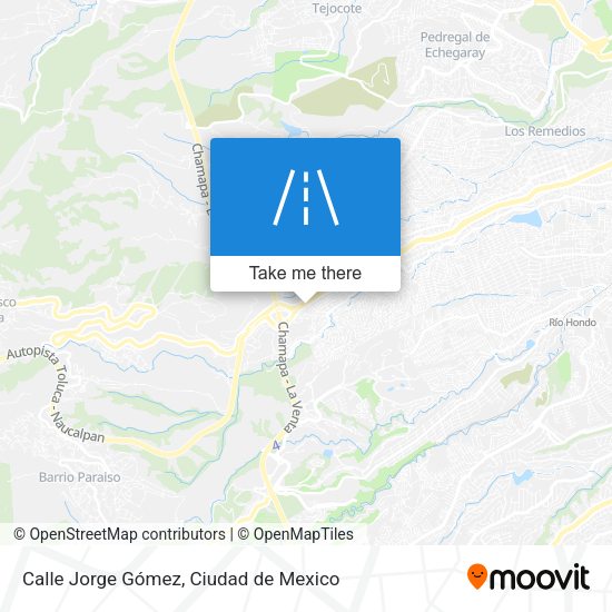 Mapa de Calle Jorge Gómez