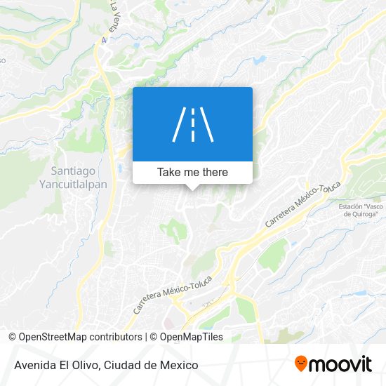 Avenida El Olivo map