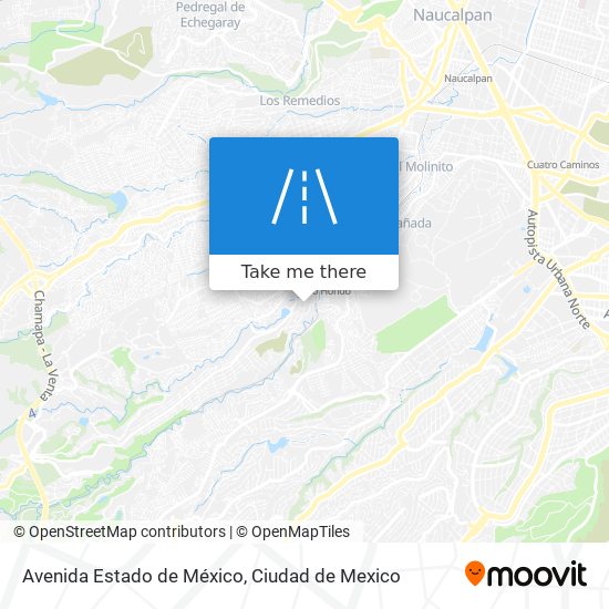 Avenida Estado de México map