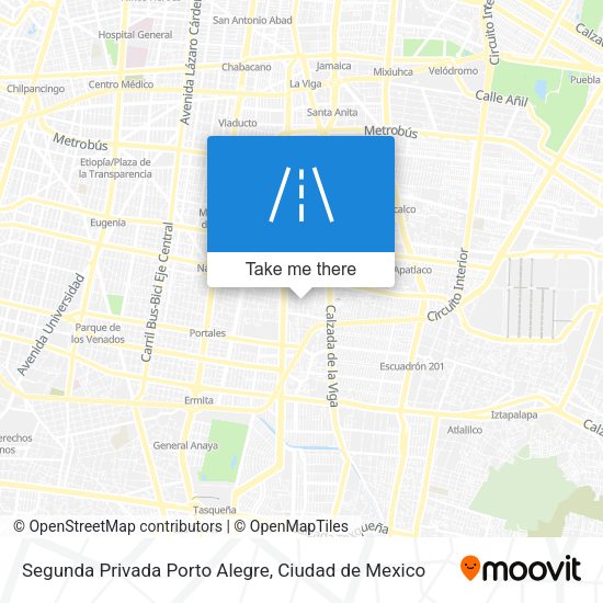 Mapa de Segunda Privada Porto Alegre