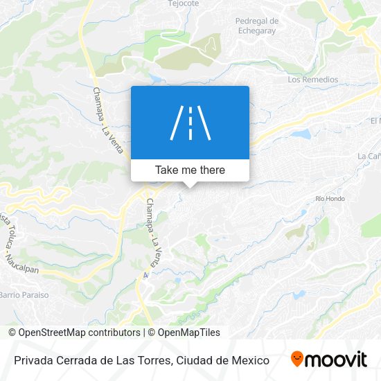 Privada Cerrada de Las Torres map