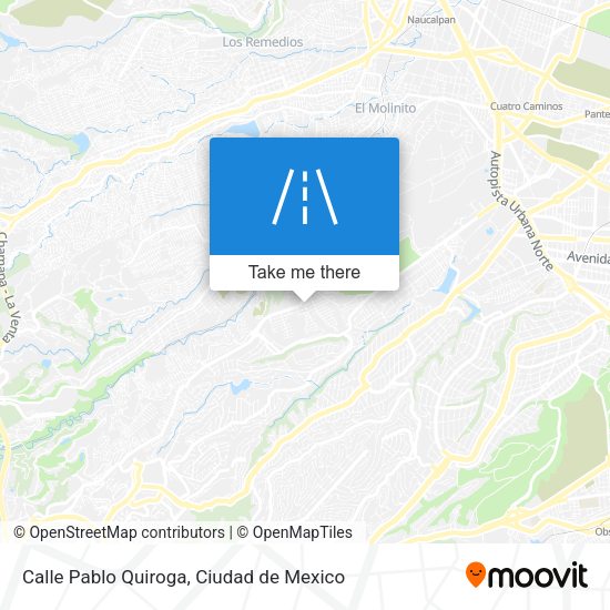 Calle Pablo Quiroga map
