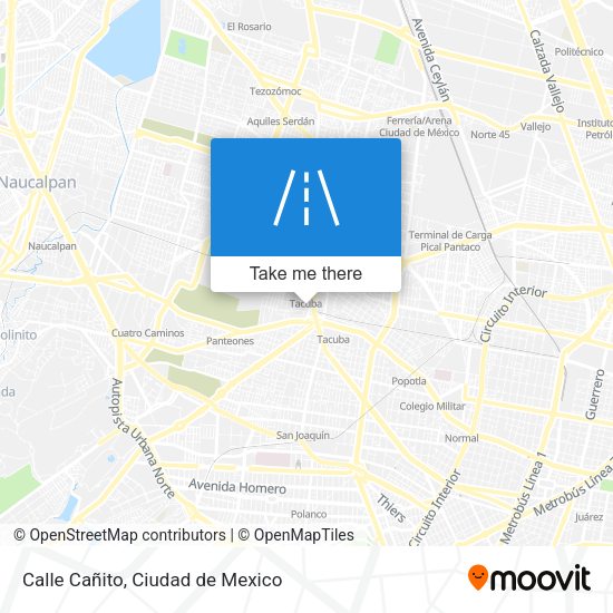 Calle Cañito map