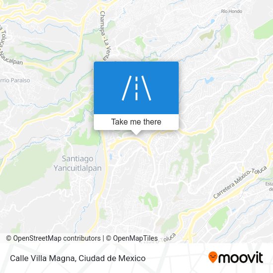 Mapa de Calle Villa Magna