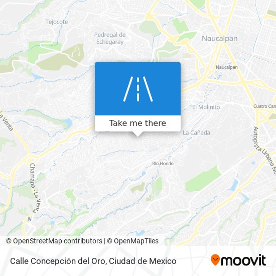 Calle Concepción del Oro map