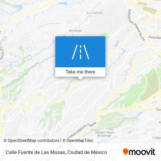 Calle Fuente de Las Musas map