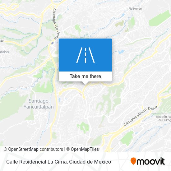 Calle Residencial La Cima map