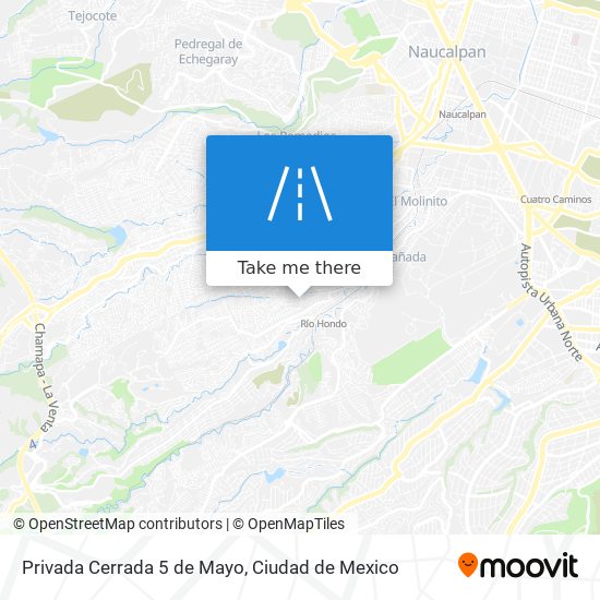 Privada Cerrada 5 de Mayo map