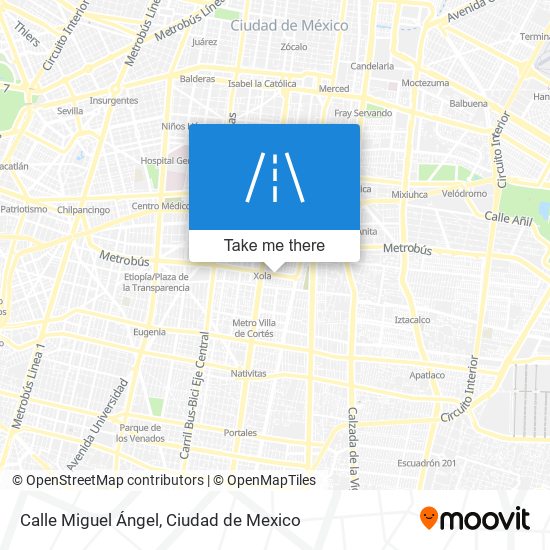 Calle Miguel Ángel map