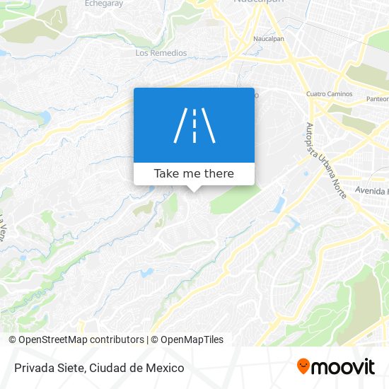 Privada Siete map