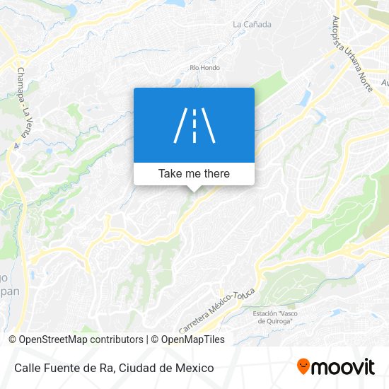Calle Fuente de Ra map