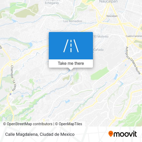 Calle Magdalena map