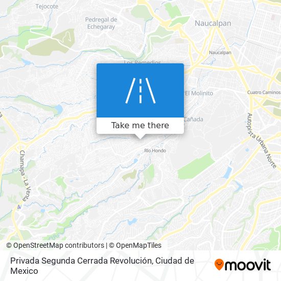 Mapa de Privada Segunda Cerrada Revolución
