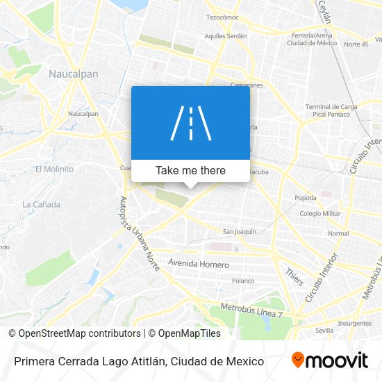 Primera Cerrada Lago Atitlán map