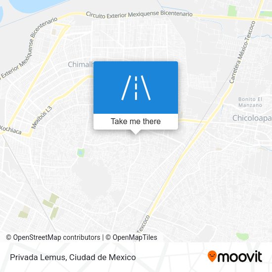 Mapa de Privada Lemus