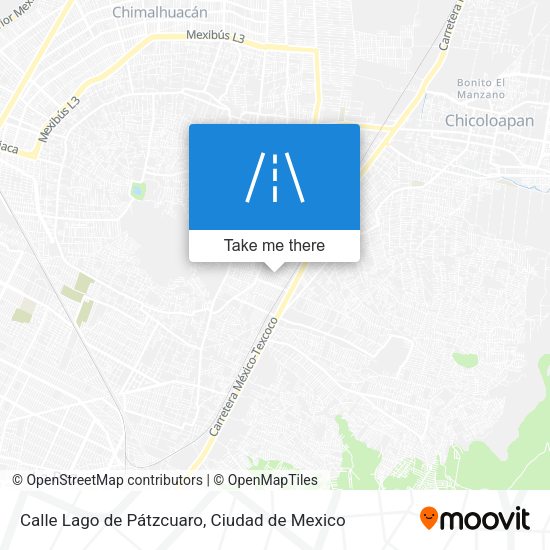 Calle Lago de Pátzcuaro map