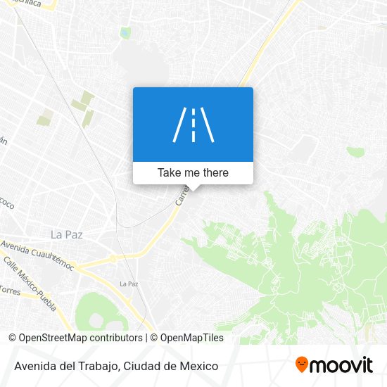 Mapa de Avenida del Trabajo