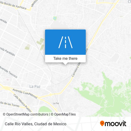 Mapa de Calle Río Valles