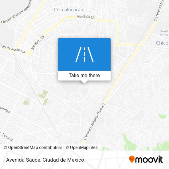 Avenida Sauce map