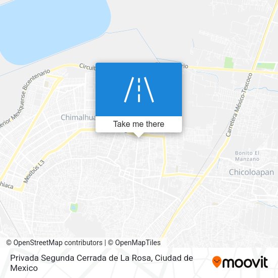 Privada Segunda Cerrada de La Rosa map