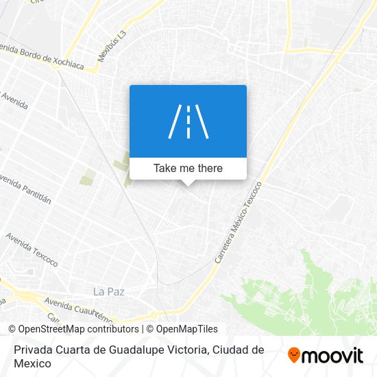 Privada Cuarta de Guadalupe Victoria map