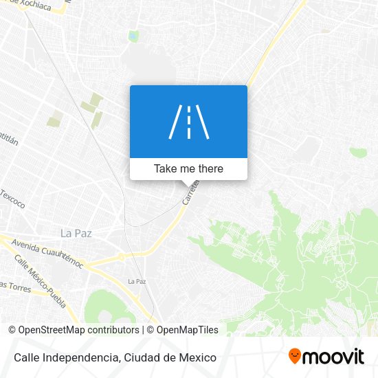 Calle Independencia map