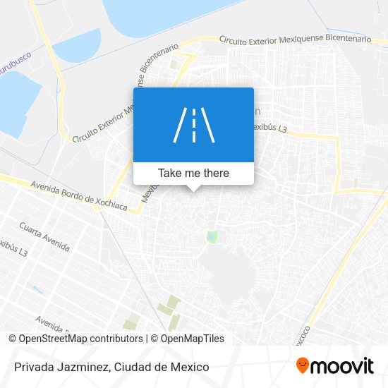 Mapa de Privada Jazminez