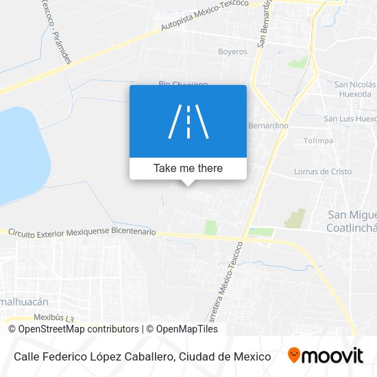 Calle Federico López Caballero map