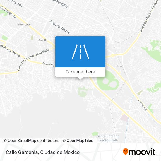 Mapa de Calle Gardenia