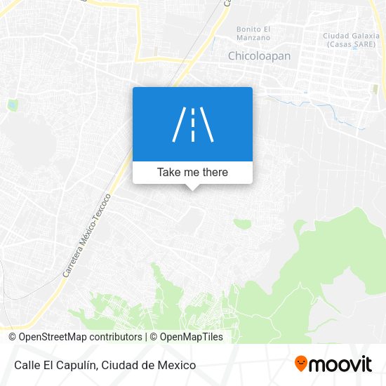 Mapa de Calle El Capulín