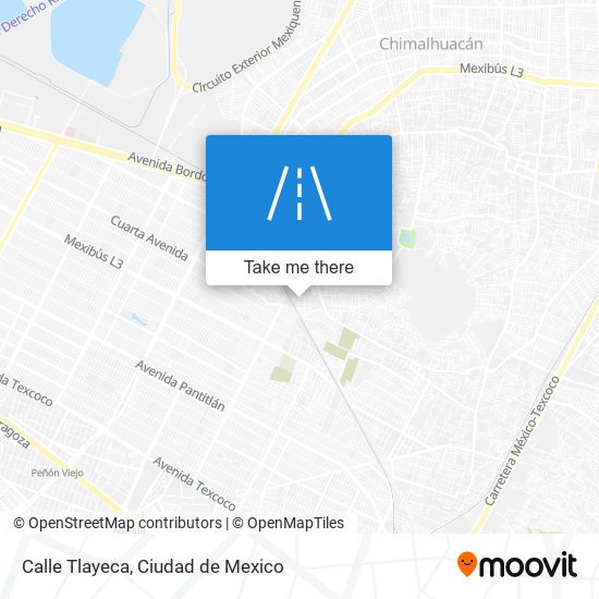 Mapa de Calle Tlayeca