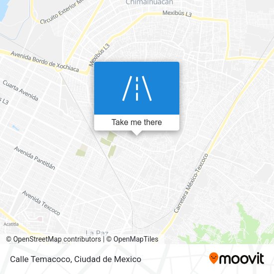 Calle Temacoco map