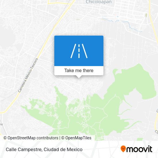 Mapa de Calle Campestre