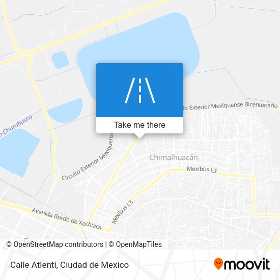 Calle Atlenti map