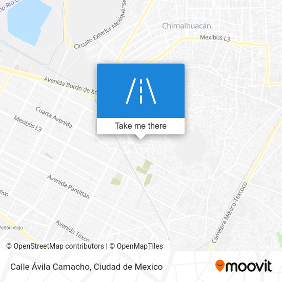 Calle Ávila Camacho map