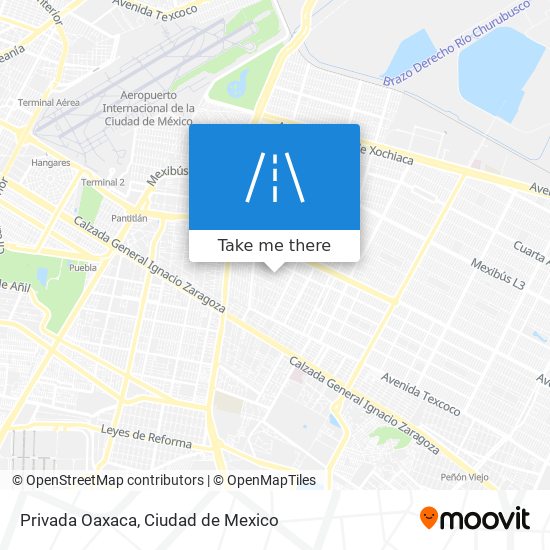 Privada Oaxaca map