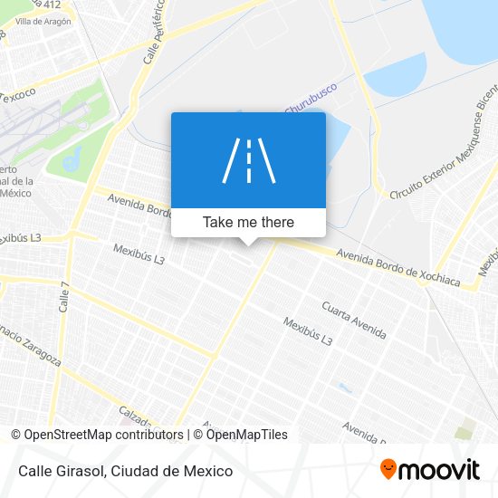 Mapa de Calle Girasol