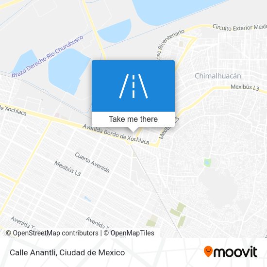 Calle Anantli map