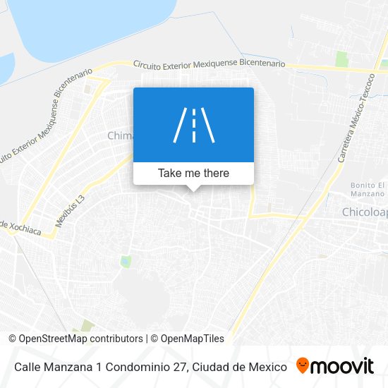Calle Manzana 1 Condominio 27 map