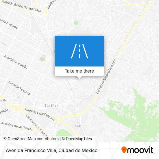 Avenida Francisco Villa map