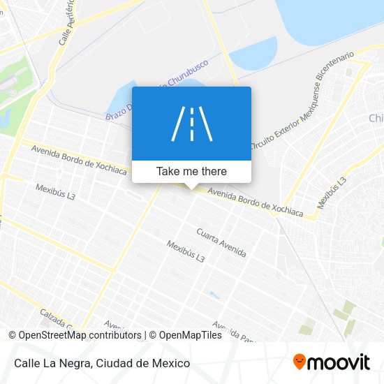 Calle La Negra map